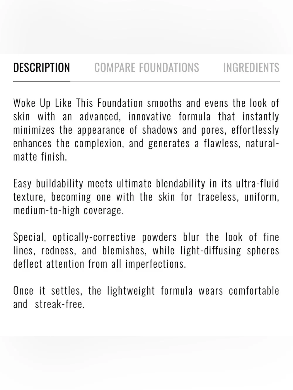 IL MAKIAGE - Woke Up Like This - Series CL 060 Foundation - New in box two